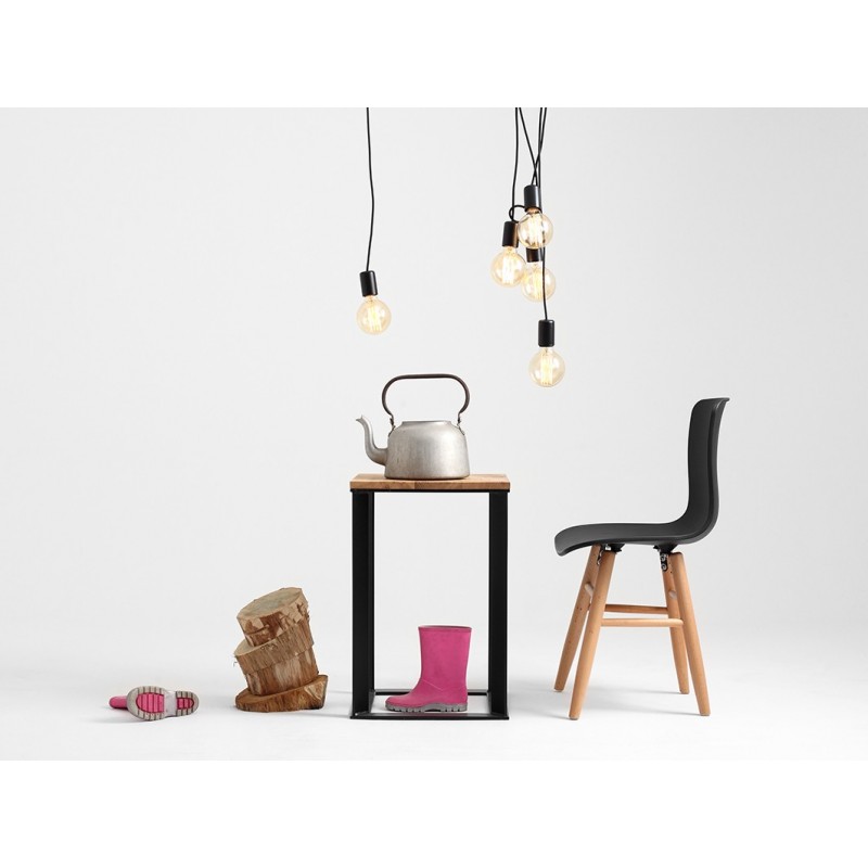 Lampa wisząca SPINNE 5 - czarny