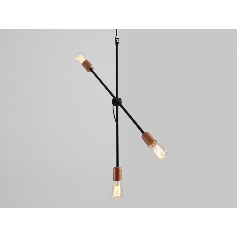 Lampa wisząca EPO 3 - czarny