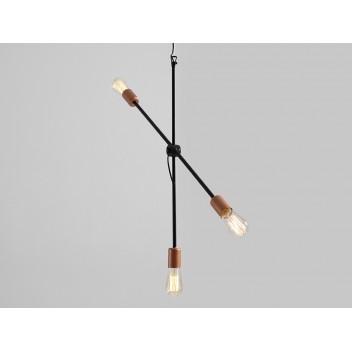 Lampa wisząca EPO 3 - czarny