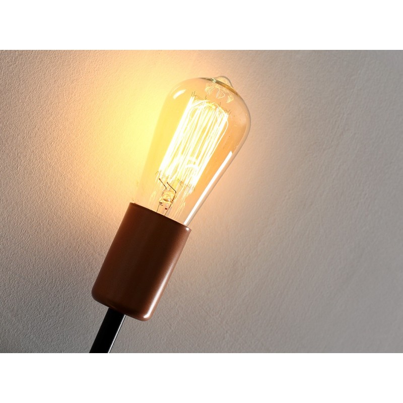 Lampa ścienna EPO WALL - czarny