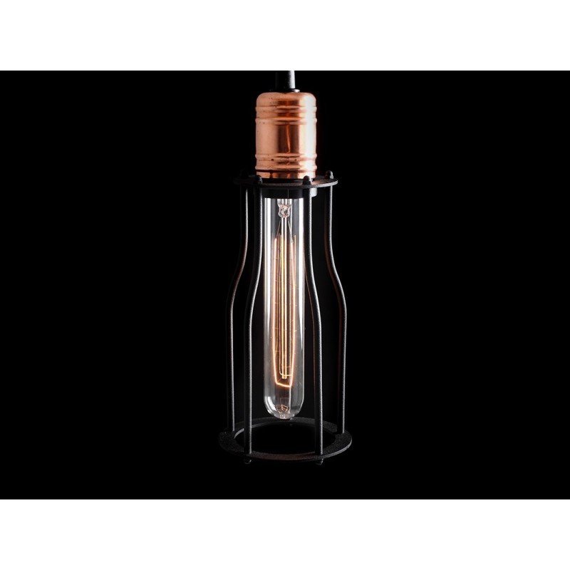 Lampa wisząca WORKER TALL - czarny