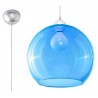 Lampa Wisząca BALL Błękitna