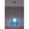 Lampa Wisząca BALL Błękitna