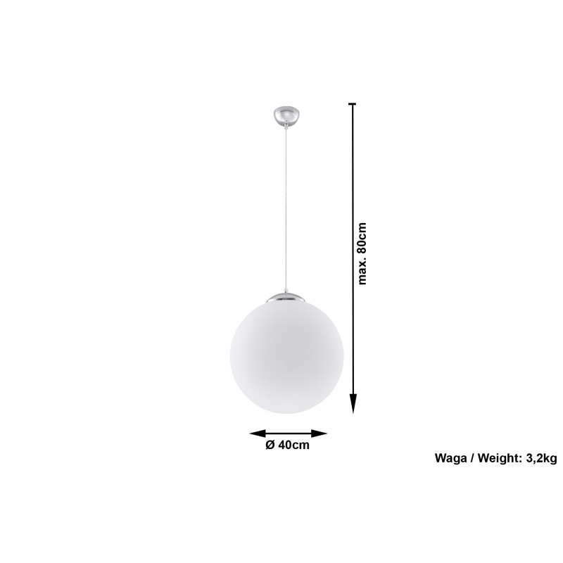 Lampa Wisząca UGO 40 CHROM