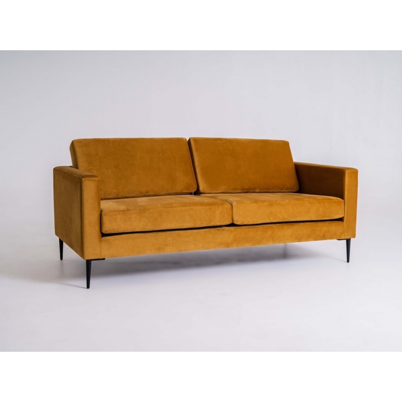 Sofa VERGAN 2 os. - marakuja(rv41), czarny