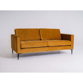 Sofa VERGAN 2 os. - marakuja(rv41), czarny