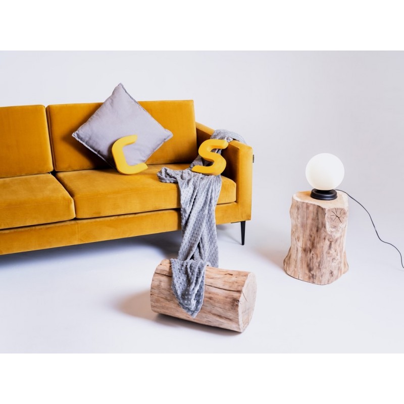 Sofa VERGAN 3 os. - marakuja(rv41), czarny