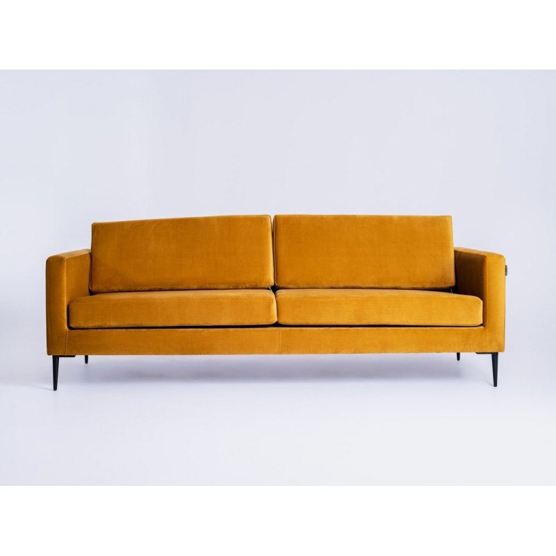 Sofa VERGAN 3 os. - marakuja(rv41), czarny