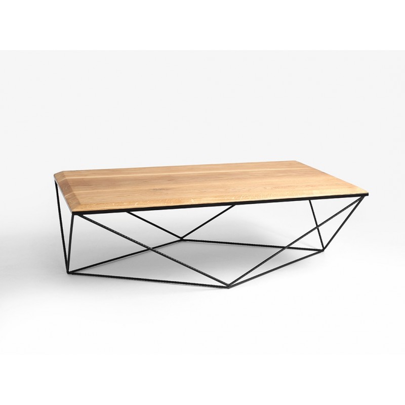 Stół kawowy DARYL SOLID WOOD 140