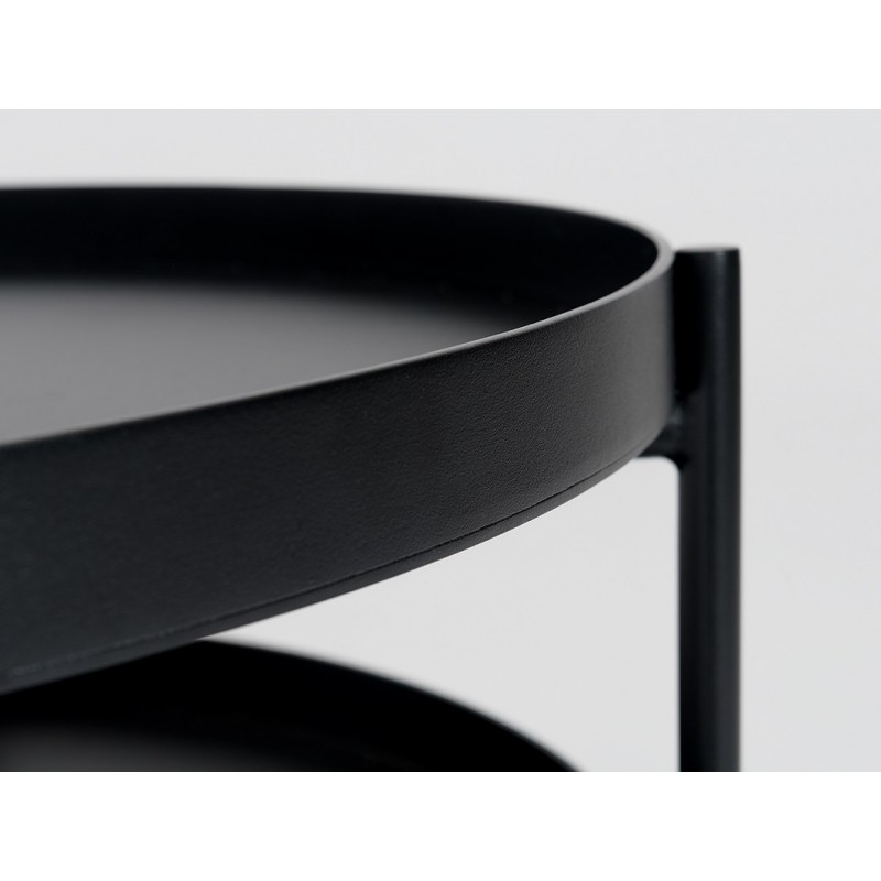 Stolik HANNA METAL HALF 80-2F