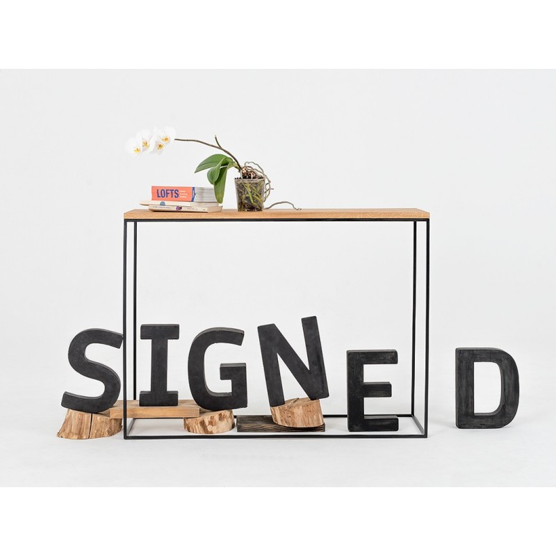 Konsola TENSIO SOLID WOOD 100x30