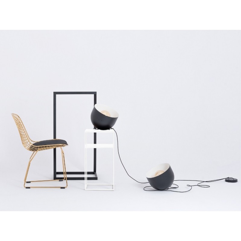 Stolik TENSIO 2 FLOOR METAL 30 - biały