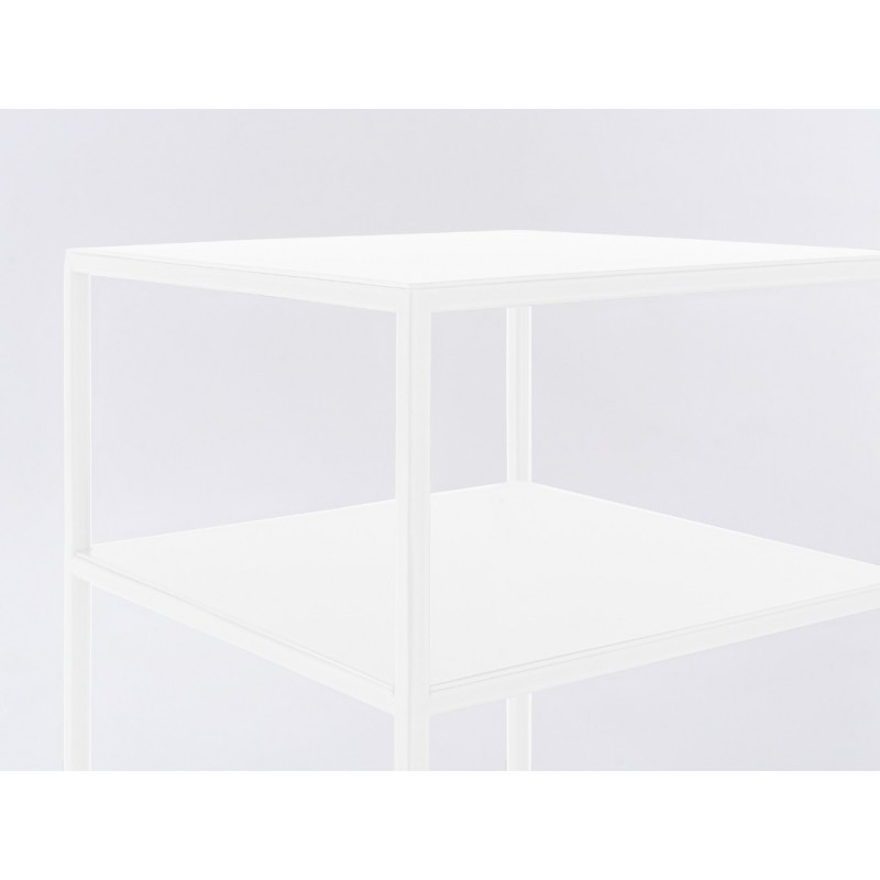 Stolik TENSIO 2 FLOOR METAL 30 - biały