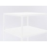 Stolik TENSIO 2 FLOOR METAL 30 - biały