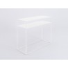 Konsola TENSIO 2 FLOOR METAL 100x35 - biały