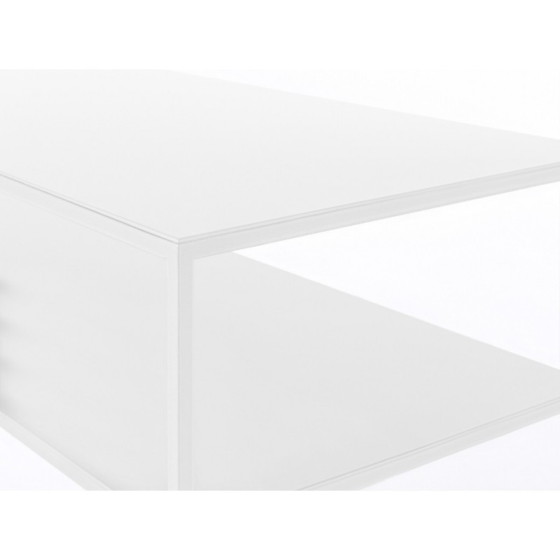 Konsola TENSIO 2 FLOOR METAL 100x35 - biały