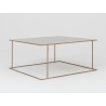 Stół kawowy WALT METAL 100x100