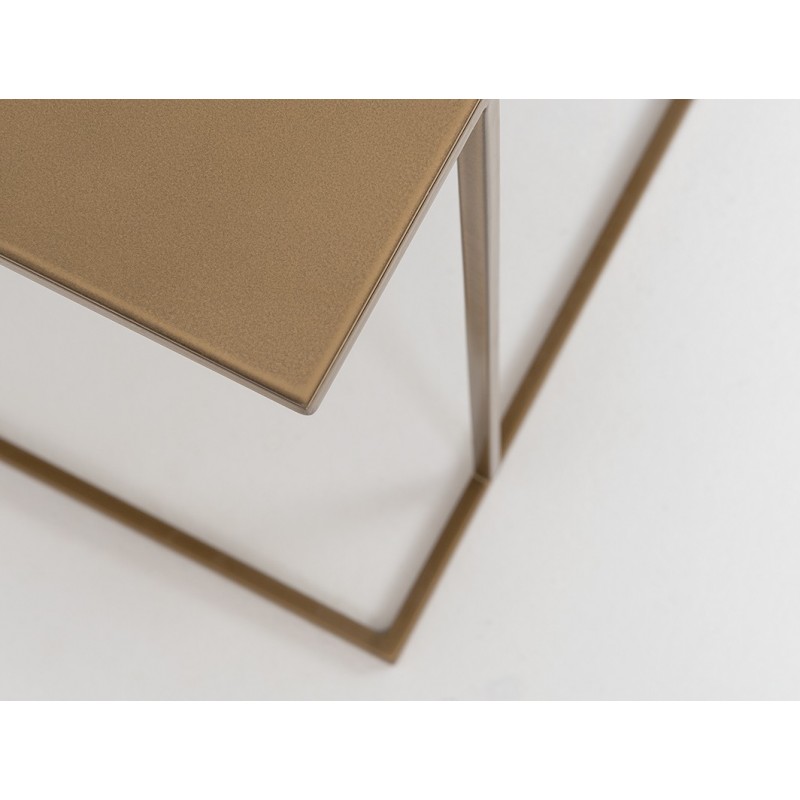 Stół kawowy WALT METAL 100x100