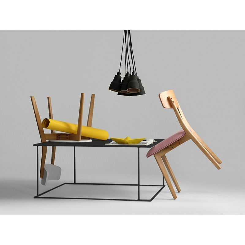 Stół kawowy WALT METAL 100x100