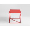 Stolik MEMO METAL 50 - czerwony