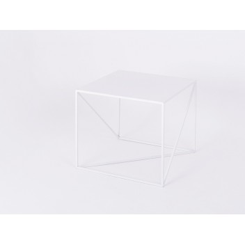 Stolik MEMO METAL 50 - czerwony