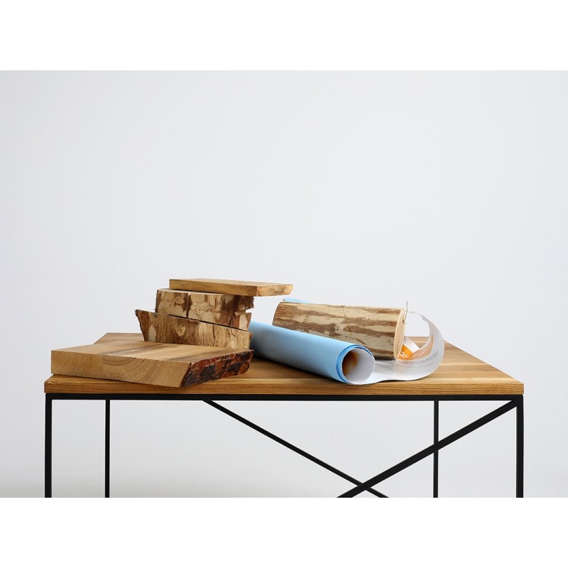 Stół kawowy MEMO SOLID WOOD 100x100