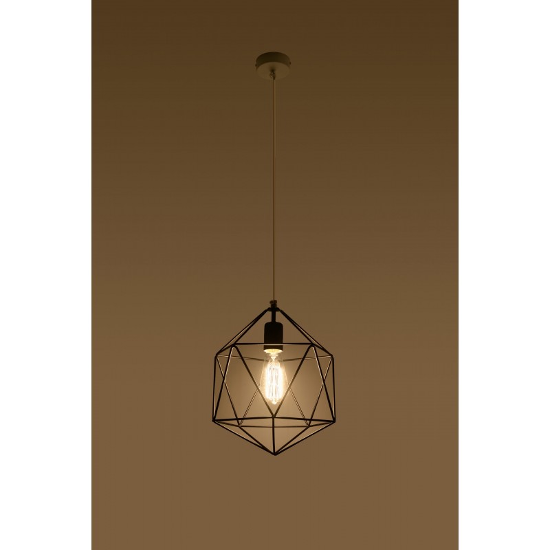 Lampa Wisząca GASPARE Czarna