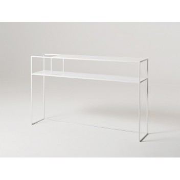 Konsola SENSO FLOWER METAL 120x25 L - złoty