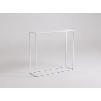 Konsola JULITA METAL 92-1F - biały