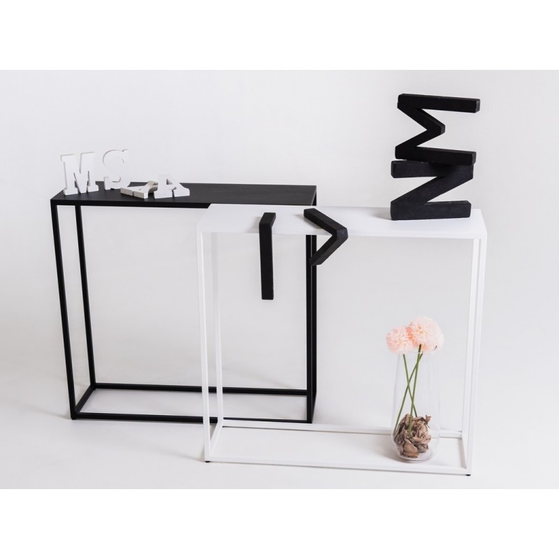 Konsola JULITA METAL 92-1F - czarny