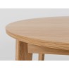 Stół jadalniany WOODYOU ROUND 95 rozkł. - dąb lity