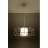 Lampa Wisząca SALERNO Biała
