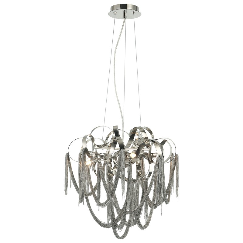 Żyrandol designerski 80510-01-P06-SN OVERTON SALON SYPIALNIA JADALNIA LUCEA