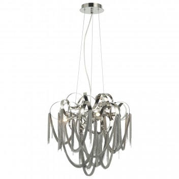 Żyrandol designerski 80510-01-P06-SN OVERTON SALON SYPIALNIA JADALNIA LUCEA