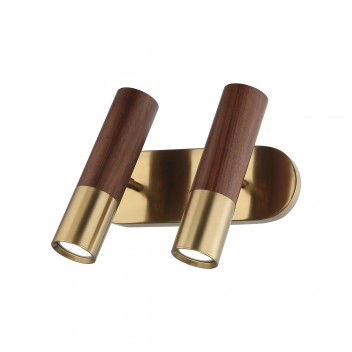 Nowoczesny dwupunktowy kinkiet 80501-06-W02-WD RONATA  SALON SYPIALNIA HOTEL LUCEA