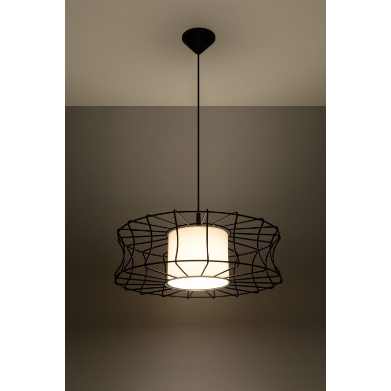 Lampa Wisząca SALERNO Czarna