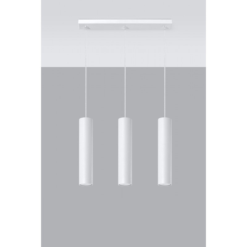 Lampa Wisząca LAGOS 3 Biały
