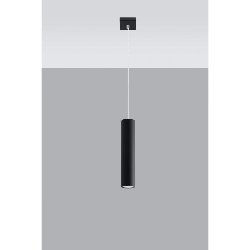 Lampa Wisząca LAGOS 1 Czarny