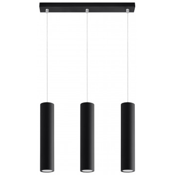 Lampa Wisząca LAGOS 3 Czarny