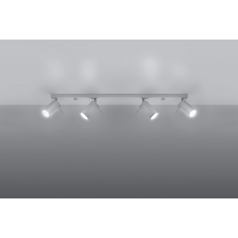 Plafon RING 4L Biały