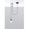 Lampa Wisząca EDISON 1 LONG Czarny
