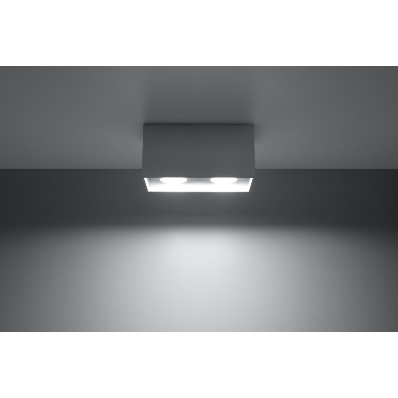 Plafon QUAD MAXI Szary