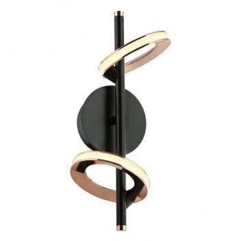 Designerska kinkiet 52022-05-W02-RG LEVORA  SALON SYPIALNIA JADALNIA LUCEA