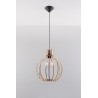 Lampa Wisząca ARANCIA Naturalne Drewno
