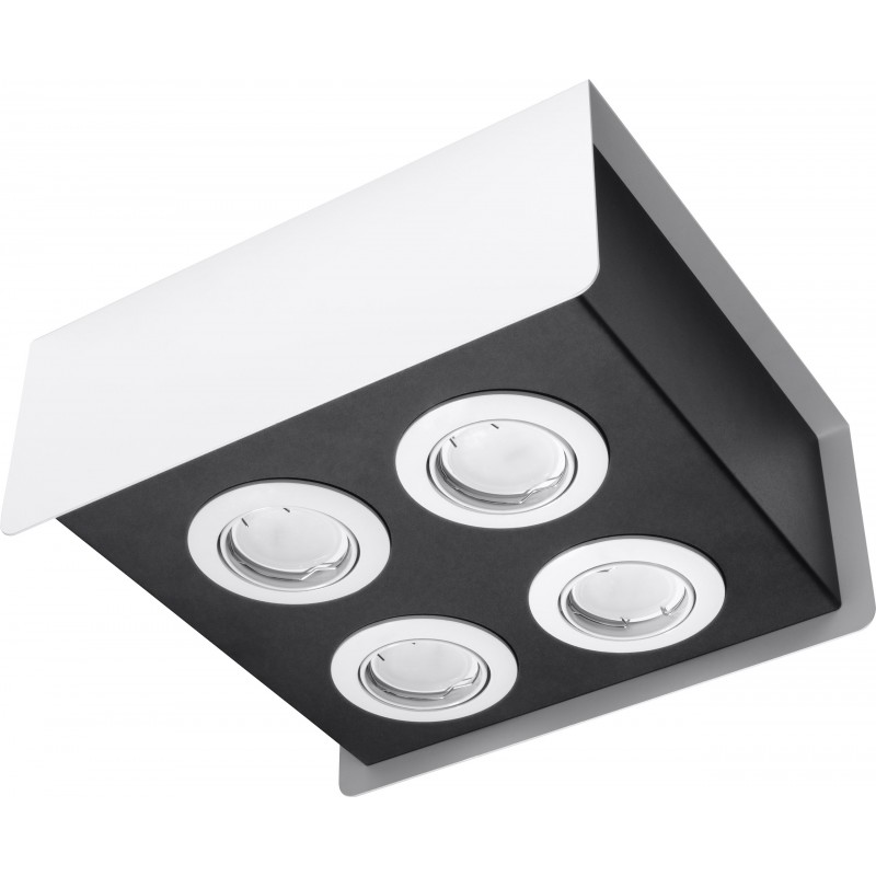 Plafon STEREO 4 Biały