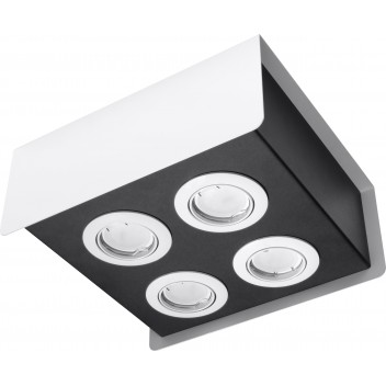 Plafon STEREO 4 Biały