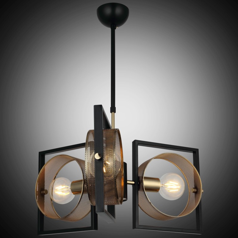 OUTLET Lampa wisząca vintage 1498-74-03 SAMA LUCEA  z ekspozycji