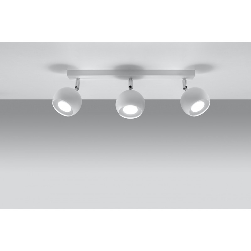 Plafon OCULARE 3 Biały