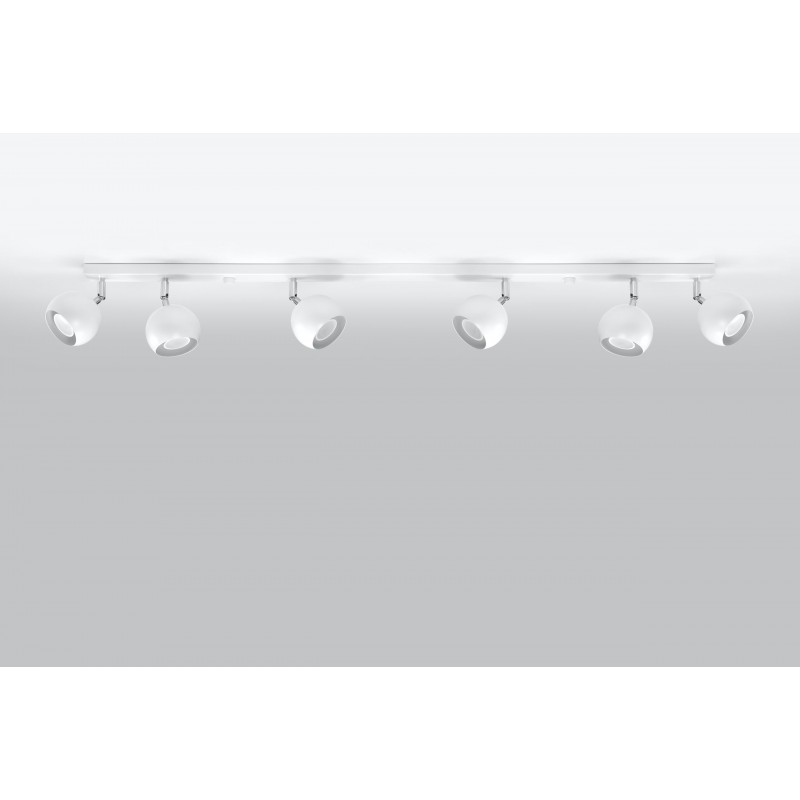 Plafon OCULARE 6L Biały