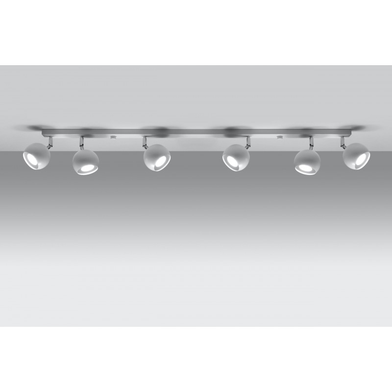 Plafon OCULARE 6L Biały